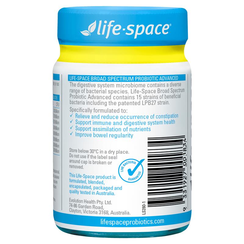 Load image into Gallery viewer, Life-Space Broad Spectrum Probiotic Advanced 90 Capsules
