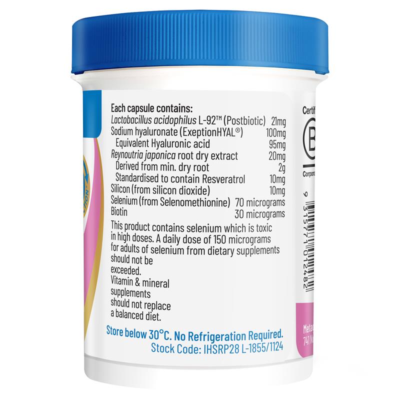 Load image into Gallery viewer, Inner Health Skin Rejuvenate Postbiotic 28 Capsules
