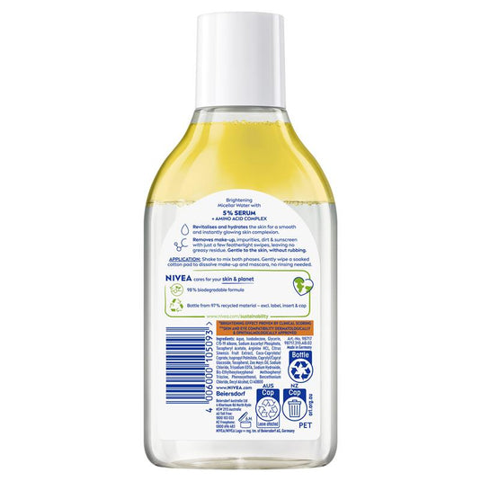 NIVEA Micellar Water Brightening 400ml