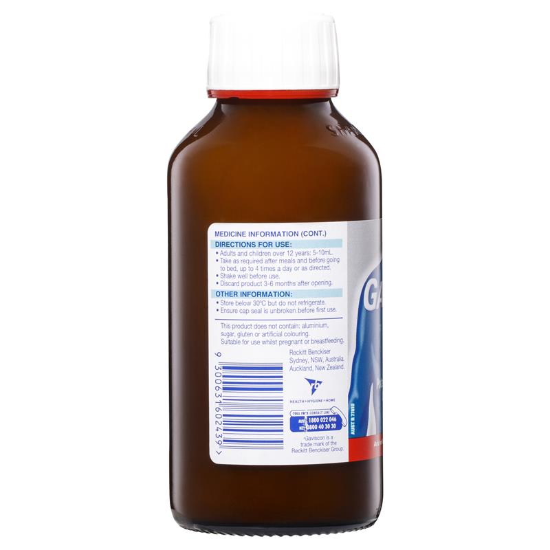 Load image into Gallery viewer, Gaviscon Extra Strength Heartburn and Indigestion Relief Aniseed Flavour 300ml
