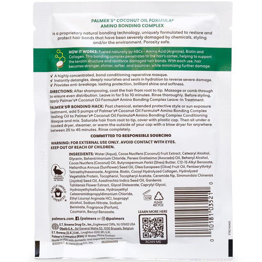 Palmers Amino Bonding Conditioner Masque pack 60g