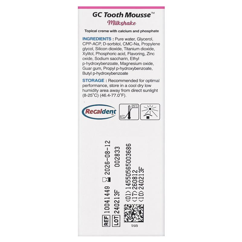 Load image into Gallery viewer, GC Tooth Mousse Milkshake 40g
