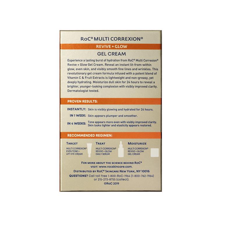 Load image into Gallery viewer, RoC Multi Correxion Revive &amp; Glow Gel Cream 48g
