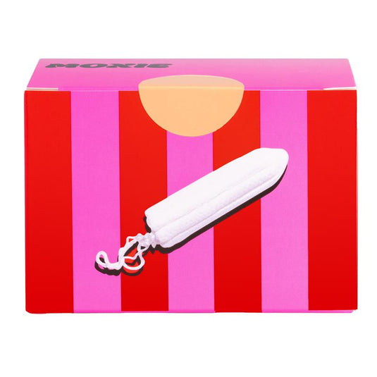 Moxie 100% Organic Cotton Tampons Regular 16 Pack