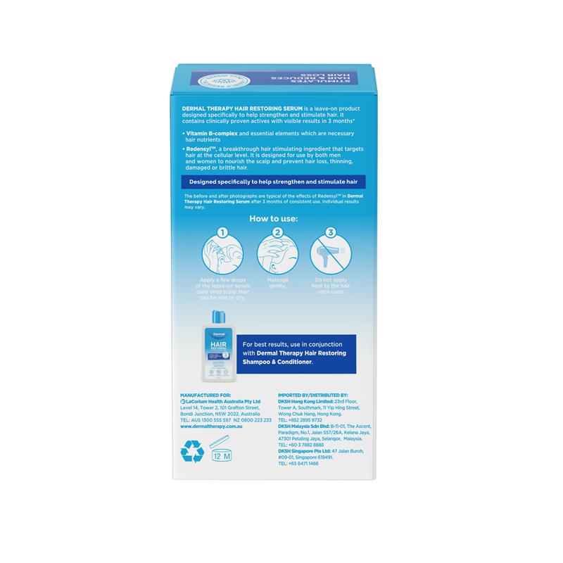 Load image into Gallery viewer, Dermal Therapy Hair Restoring Serum 60g
