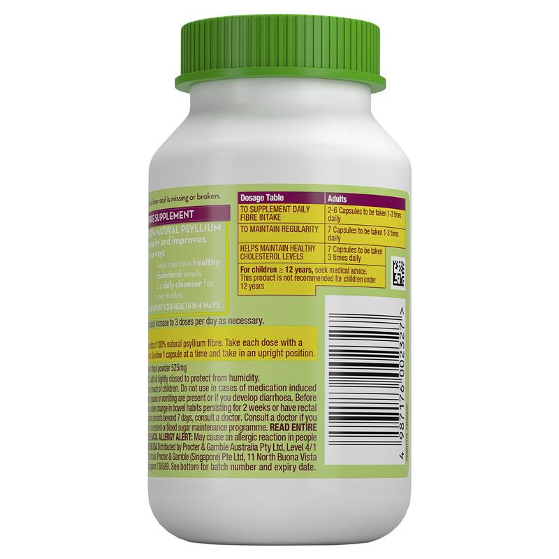 Load image into Gallery viewer, Metamucil Fibre Supplement FibreCaps 160 Capsules
