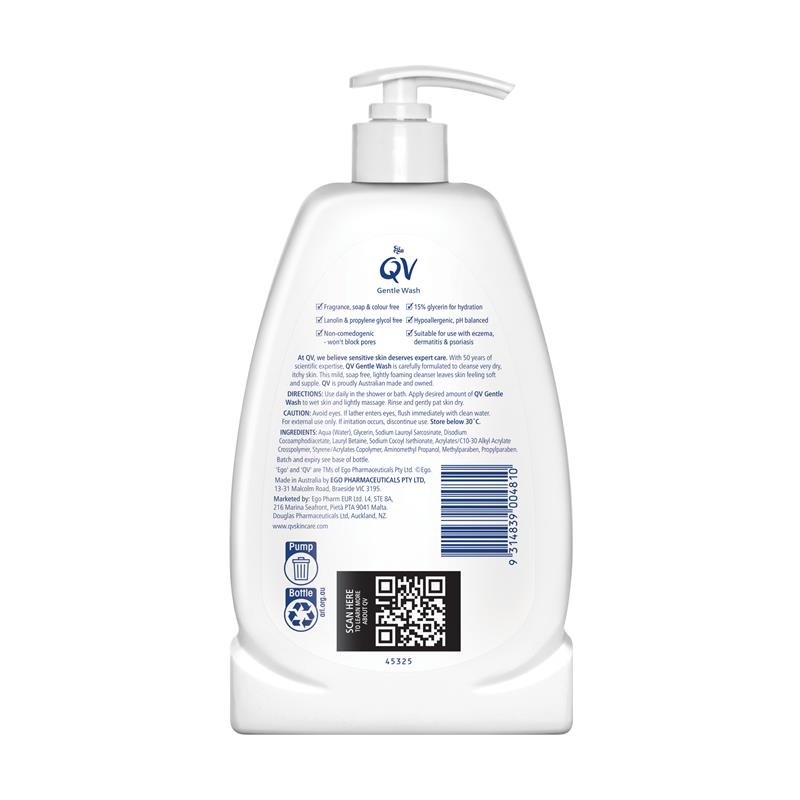Load image into Gallery viewer, QV Gentle Wash 500G
