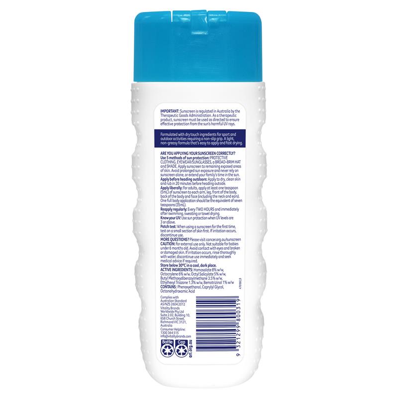 Load image into Gallery viewer, Cancer Council SPF 50 Sport Dry Touch &amp; Sweat Resistant 200ml
