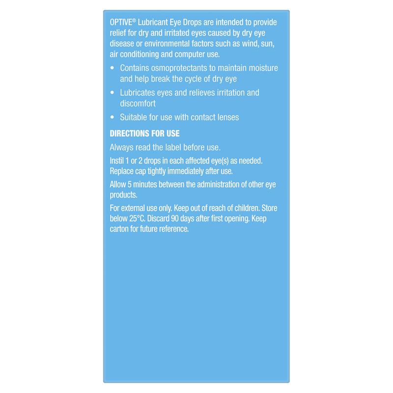Load image into Gallery viewer, Optive Lubricant Eye Drop 15ml
