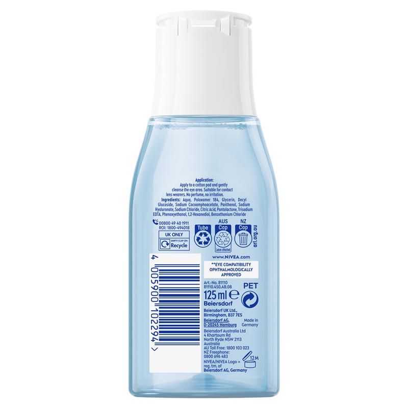 Load image into Gallery viewer, NIVEA Daily Essentials Extra Gentle Eye Makeup Remover 125ml
