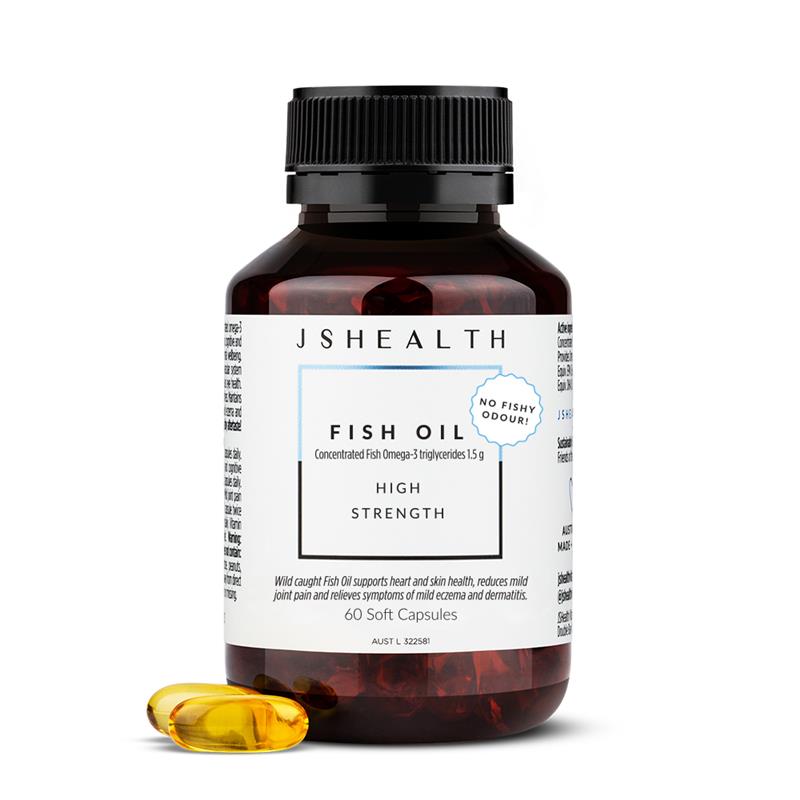 Load image into Gallery viewer, JSHealth Fish Oil + 60 Capsules
