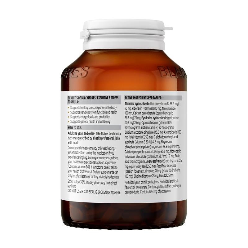 Load image into Gallery viewer, Blackmores Executive B Stress 160 Tablets
