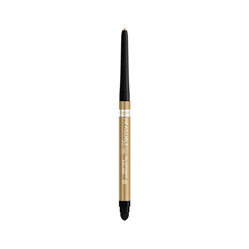 Load image into Gallery viewer, L'Oreal Paris Infallible Grip 36H Gel Automatic Eye Liner 14 Soft Gold
