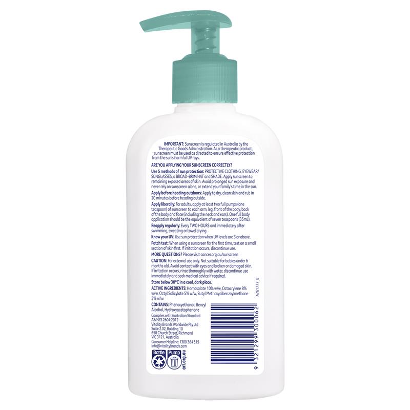 Load image into Gallery viewer, Cancer Council SPF 50+ Moisturising 200ml Pump
