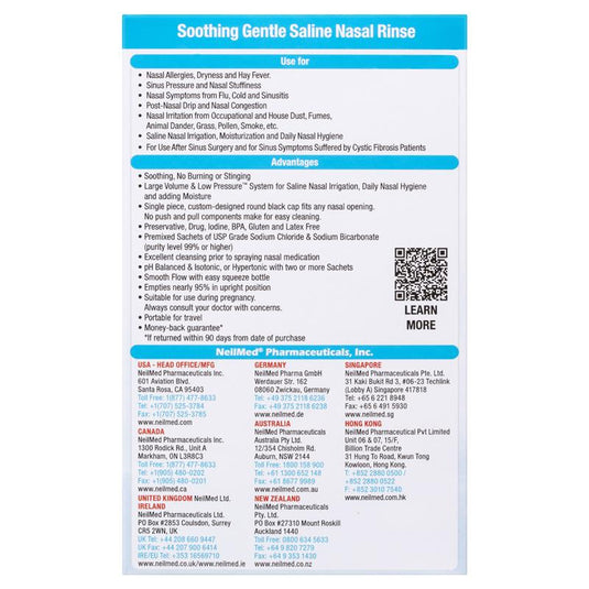 NeilMed Sinus Rinse Kids Starter Kit 30 Sachets