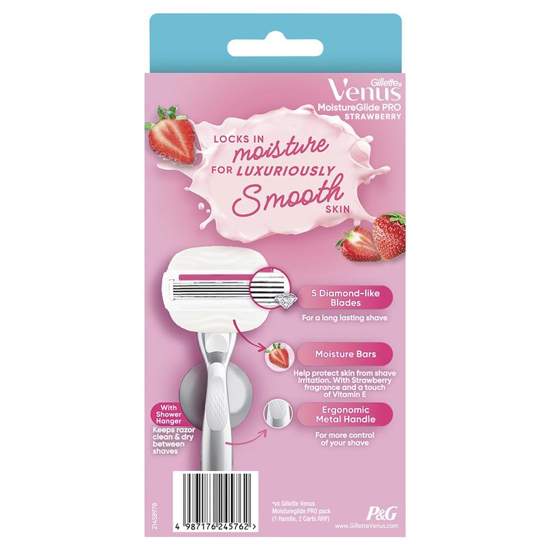 Load image into Gallery viewer, Gillette Venus ComfortGlide Sugarberry Scent With Olay Razor Handle + 4 Blades
