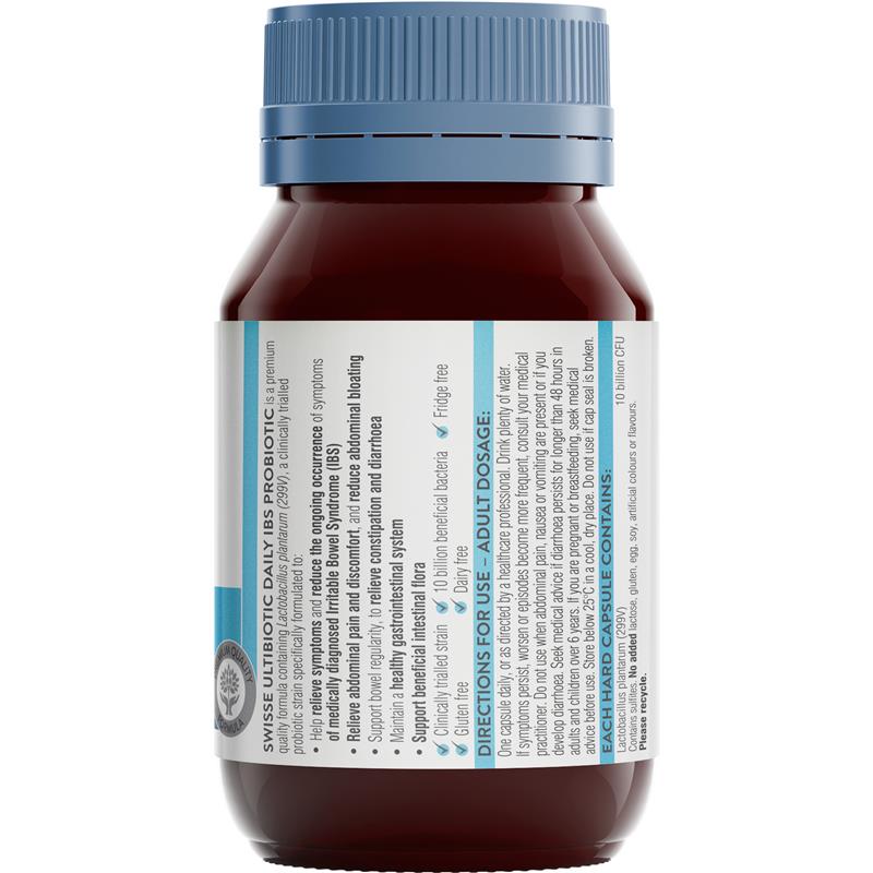 Load image into Gallery viewer, Swisse Ultibiotic Daily IBS Probiotic 30 Capsules
