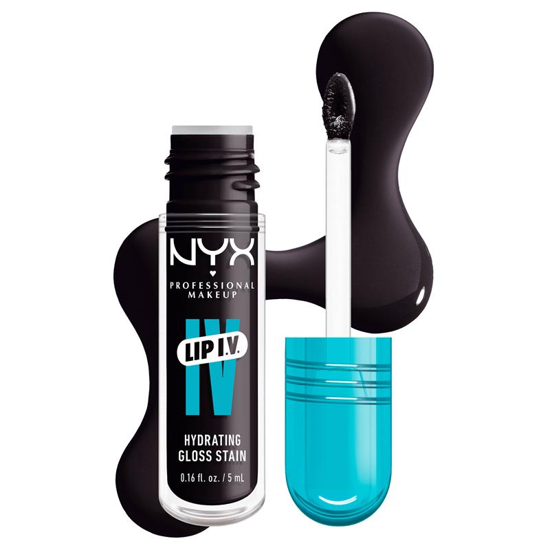 Load image into Gallery viewer, NYX Lip IV Hydrating Gloss Stain Grape Gushin
