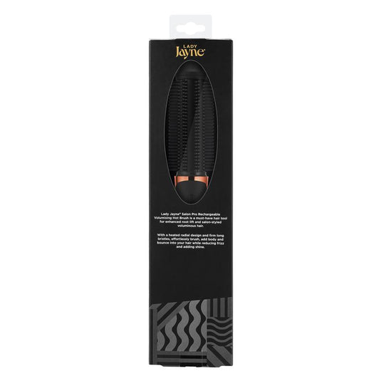 Lady Jayne Salon Pro Rechargable Volumising Hot Brush