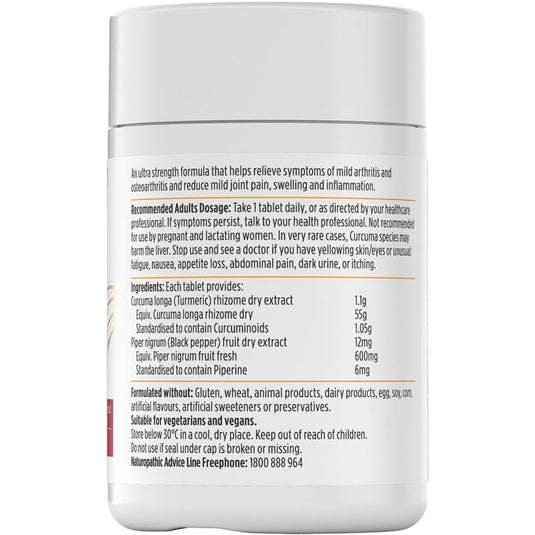 Nutra-Life Ultra Curcumin Turmeric 55000+ 50 Tablets