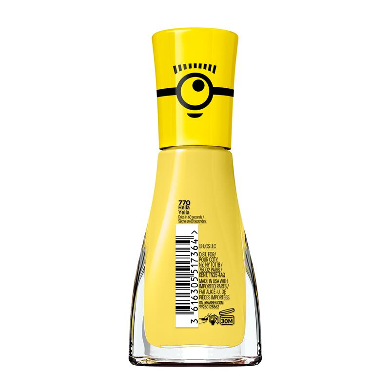 Load image into Gallery viewer, Sally Hansen Insta-Dri Nail Polish Despicable Me Hella Yella 9.17ml Limited Edition
