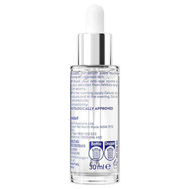 Load image into Gallery viewer, NIVEA Cellular Filler Expert Replumping Hyaluronic Serum 30Ml
