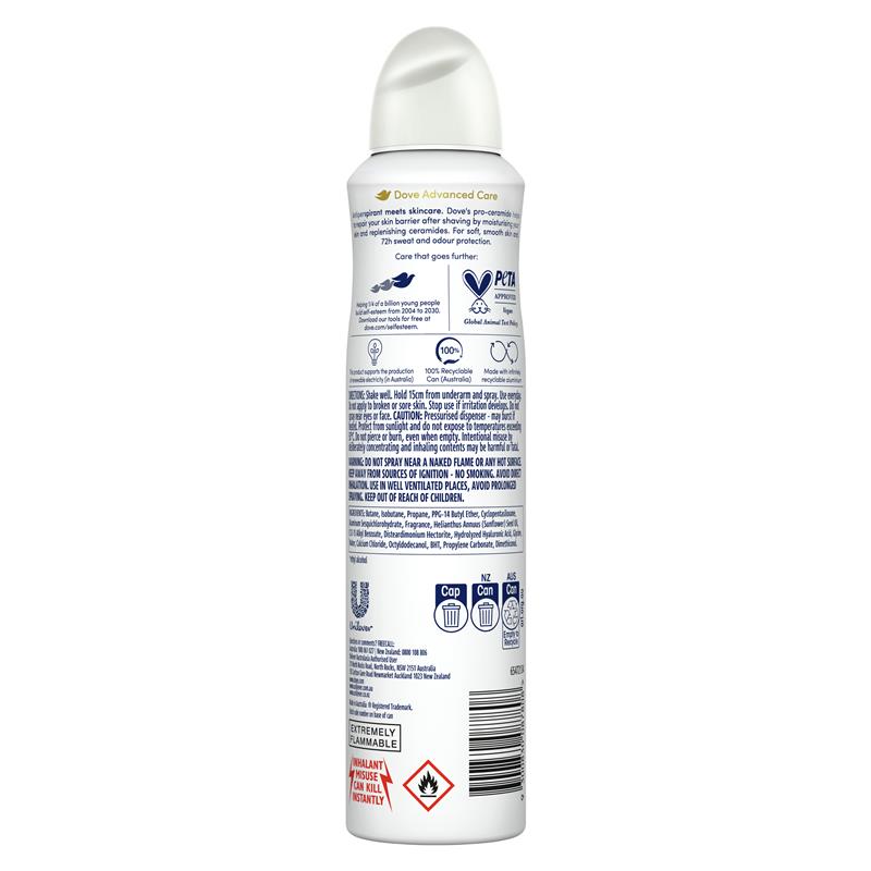 Load image into Gallery viewer, Dove Women Advanced Care Antiperspirant Aerosol Coconut &amp; Jasmine Flower 250ml

