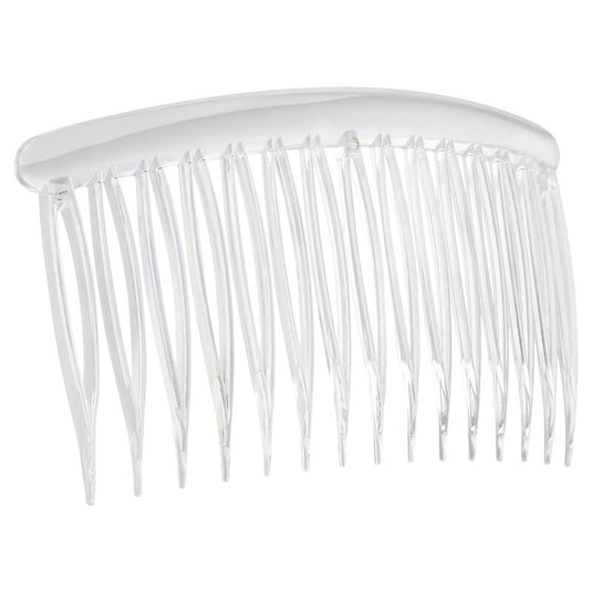 Lady Jayne Side Comb, Crystal, Pk4