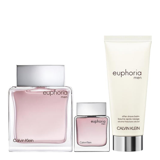 Calvin Klein Euphoria For Men Eau De Toilette 100ml 3 Piece Set