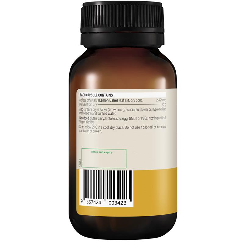 Load image into Gallery viewer, Wanderlust High Strength Lemon Balm 90 Capsules
