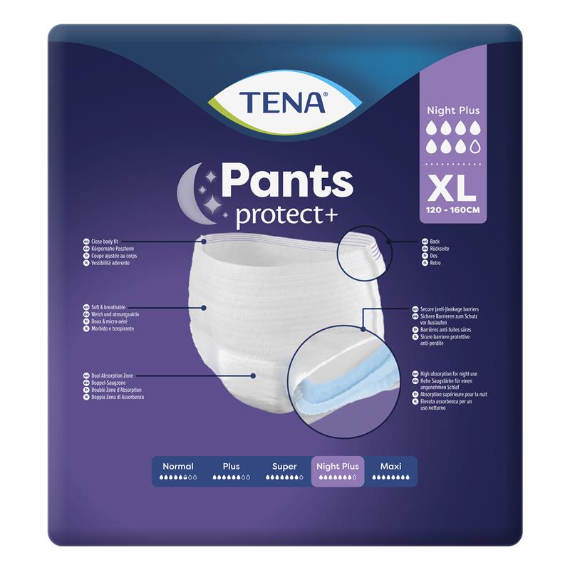 Load image into Gallery viewer, TENA Pants Night Plus Extra Large 10 Pack

