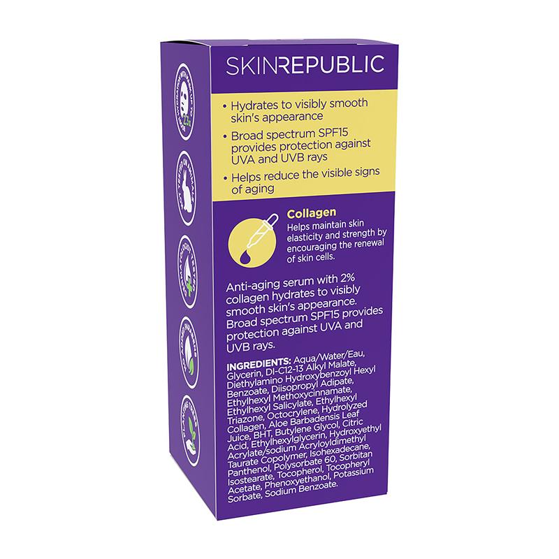 Load image into Gallery viewer, Skin Republic Collagen 2% + SPF Serum 30ml

