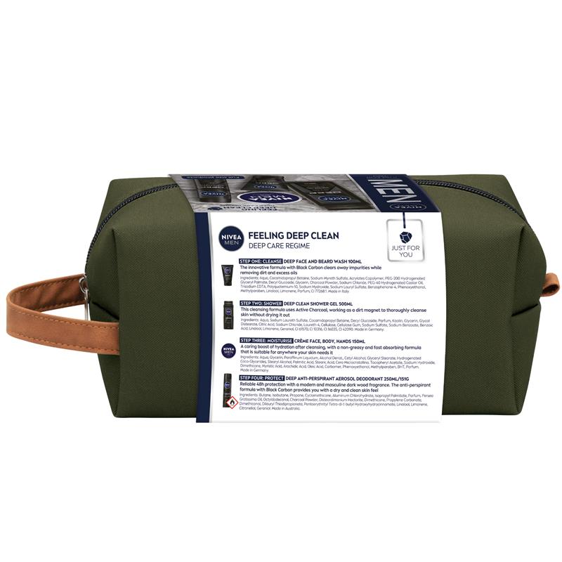 Load image into Gallery viewer, NIVEA Feeling Deep Clean Gift Bag
