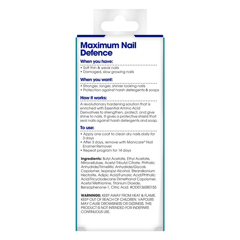 Load image into Gallery viewer, Manicare Salon Strength Nail Treatment Maximum Strength Nail Defence 12ml
