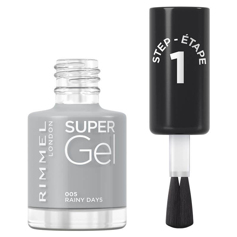 Load image into Gallery viewer, Rimmel Super Gel Nail Polish 105 Rainy Days
