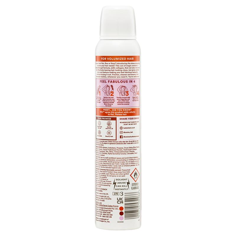 Load image into Gallery viewer, Batiste Hair Benefits Volume Dry Shampoo 200ml
