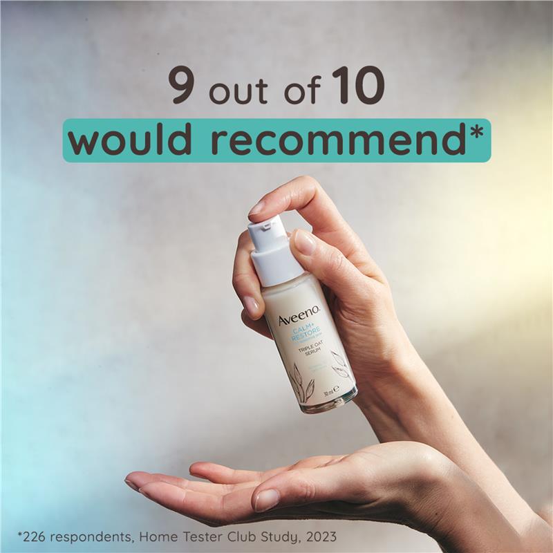 Load image into Gallery viewer, Aveeno Face Calm and Restore Triple Oat Serum 30ml
