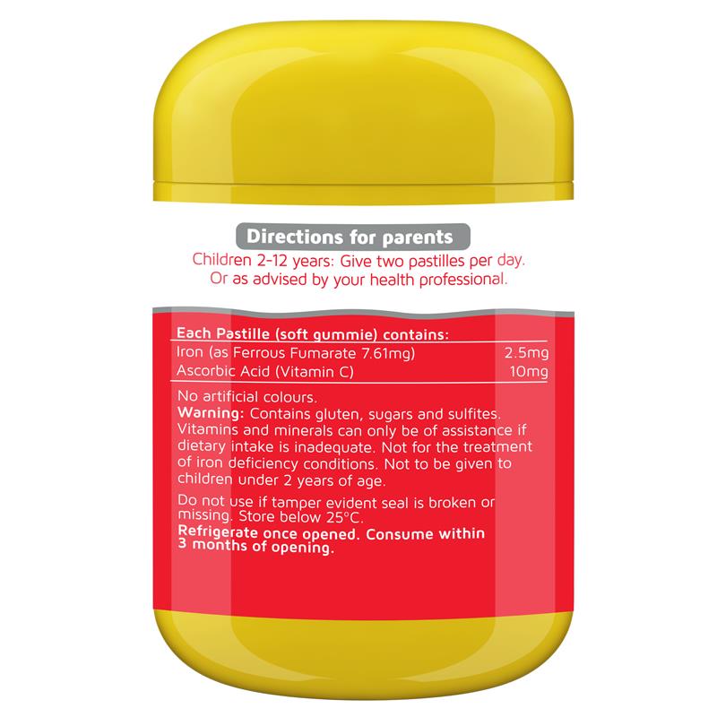 Load image into Gallery viewer, Nature's Way Kids Smart Vita Gummies Iron + Vitamin C 60 Gummies
