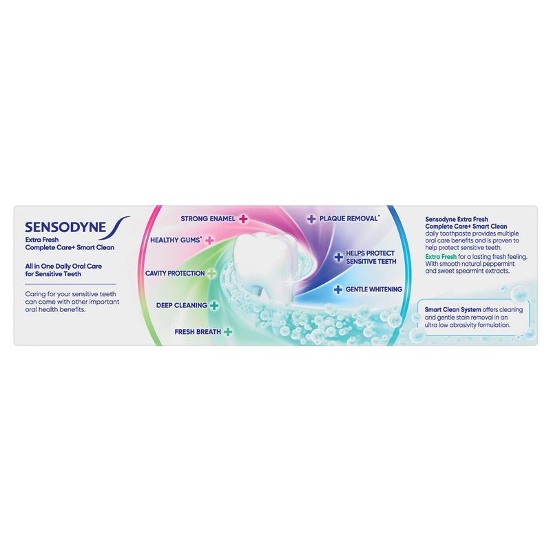 Load image into Gallery viewer, Sensodyne Toothpaste Complete Care + Smart Clean Extra Fresh 100g
