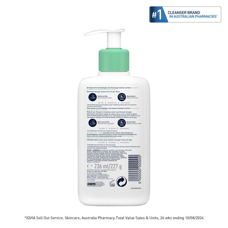 Load image into Gallery viewer, CeraVe Foaming Cleanser 236ml
