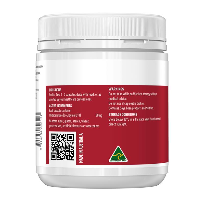 Load image into Gallery viewer, Healthy Care CoEnzyme Q10 50mg 200 Capsules
