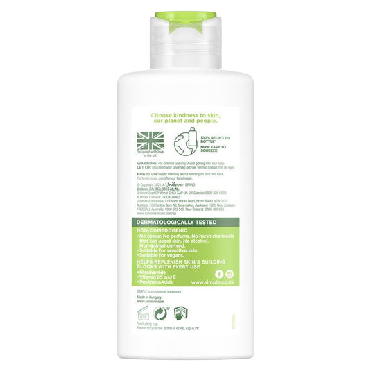 Simple Kind To Skin Rich Moisturiser Replenishing 125ml