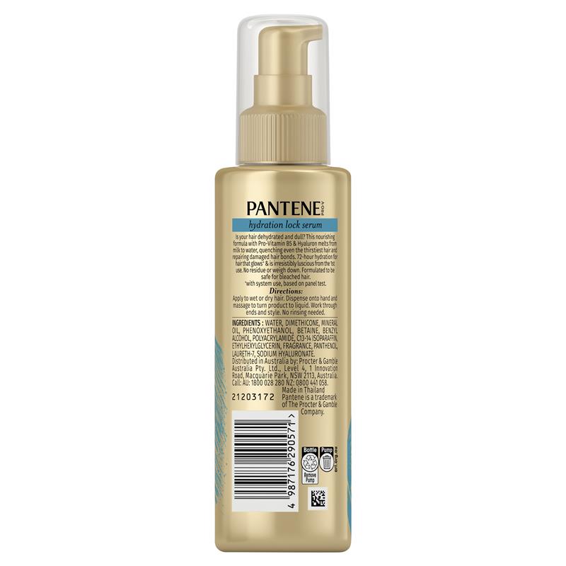 Load image into Gallery viewer, Pantene Miracles Hyaluron Hydration Lock Milk to Water Serum 140ml
