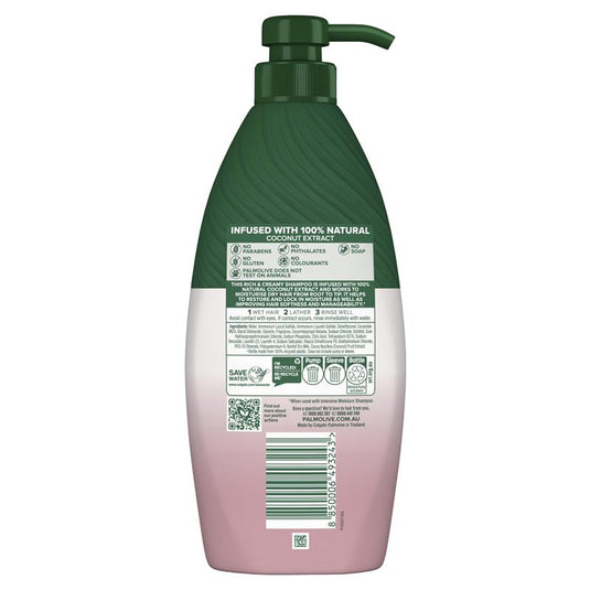 Palmolive Naturals Intensive Moisture for dry/coarse Hair Shampoo Coco cream & Pure milk protein 700mL