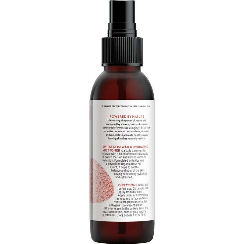 Load image into Gallery viewer, Swisse Skincare Rosewater Hydrating Mist Toner 125ml
