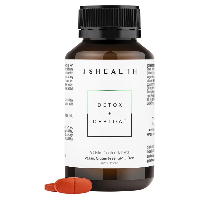 Load image into Gallery viewer, JSHealth Detox + Debloat Formula 60 Tablets
