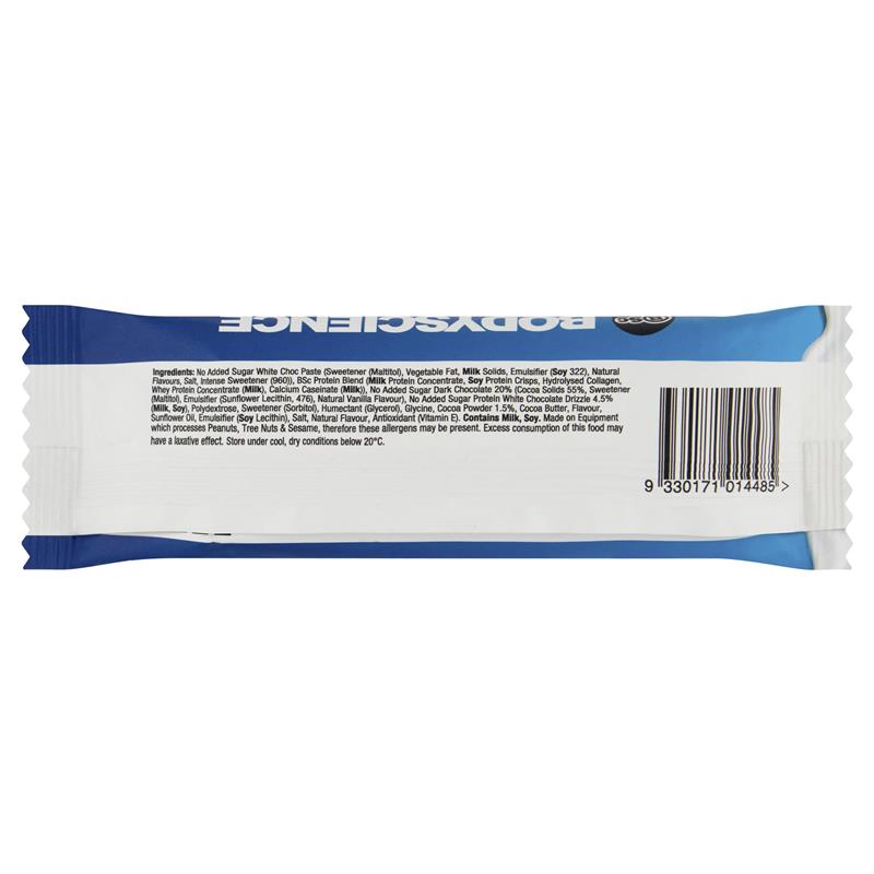 Load image into Gallery viewer, BSc High Protein Low Carb Mousse Protein Bar Cookies &amp; Cream 55g
