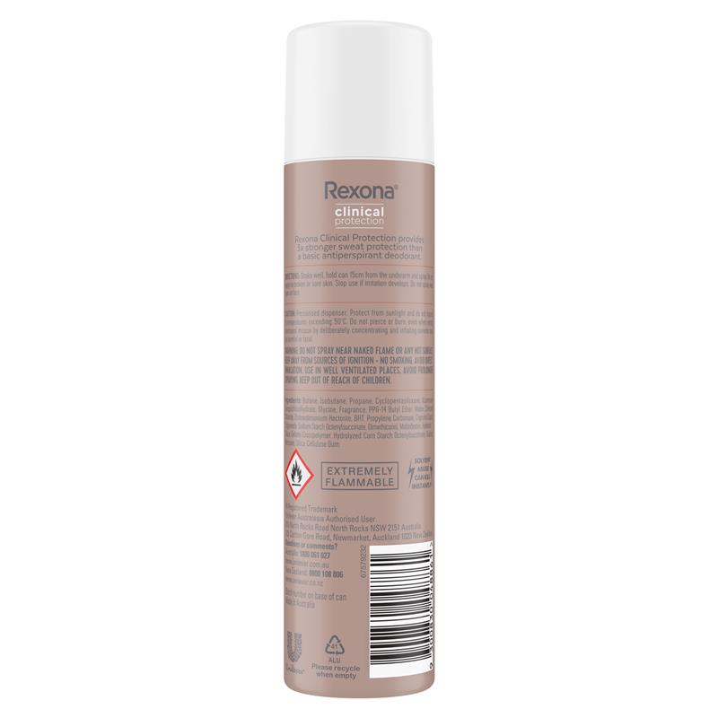 Load image into Gallery viewer, Rexona Women Clinical Protection Antiperspirant Aerosol Shower Clean 180ml
