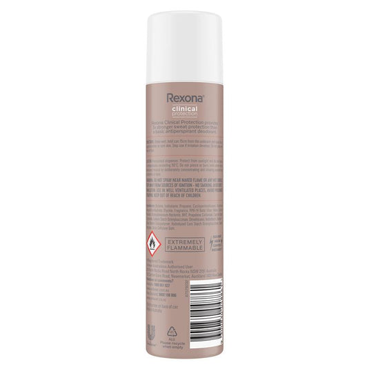 Rexona Women Clinical Protection Antiperspirant Aerosol Shower Clean 180ml