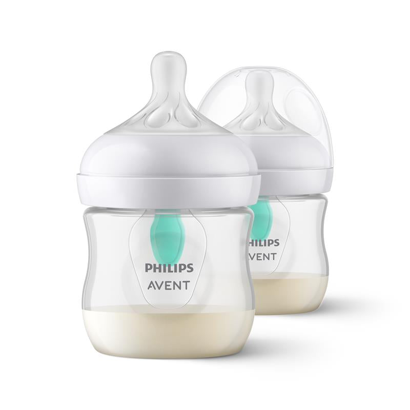Load image into Gallery viewer, Avent Natural Response Feeding Bottles with AirFree Vent 125ml 2 Pack
